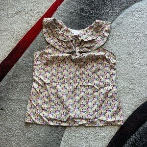 Liberty Of London For Target Floral Ruffle Blouse